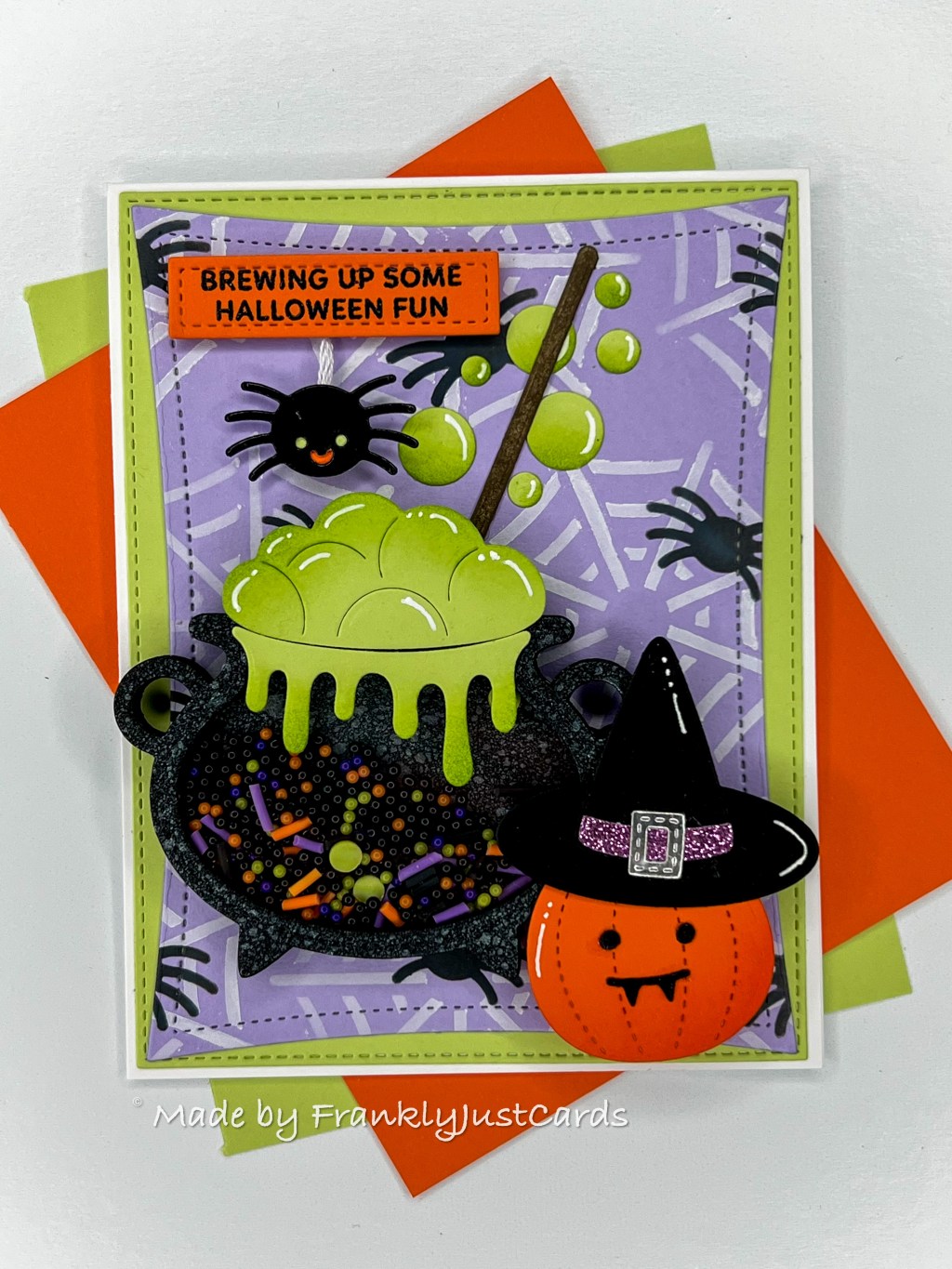 Halloween Shaker with Pretty Pink&nbsp;Posh