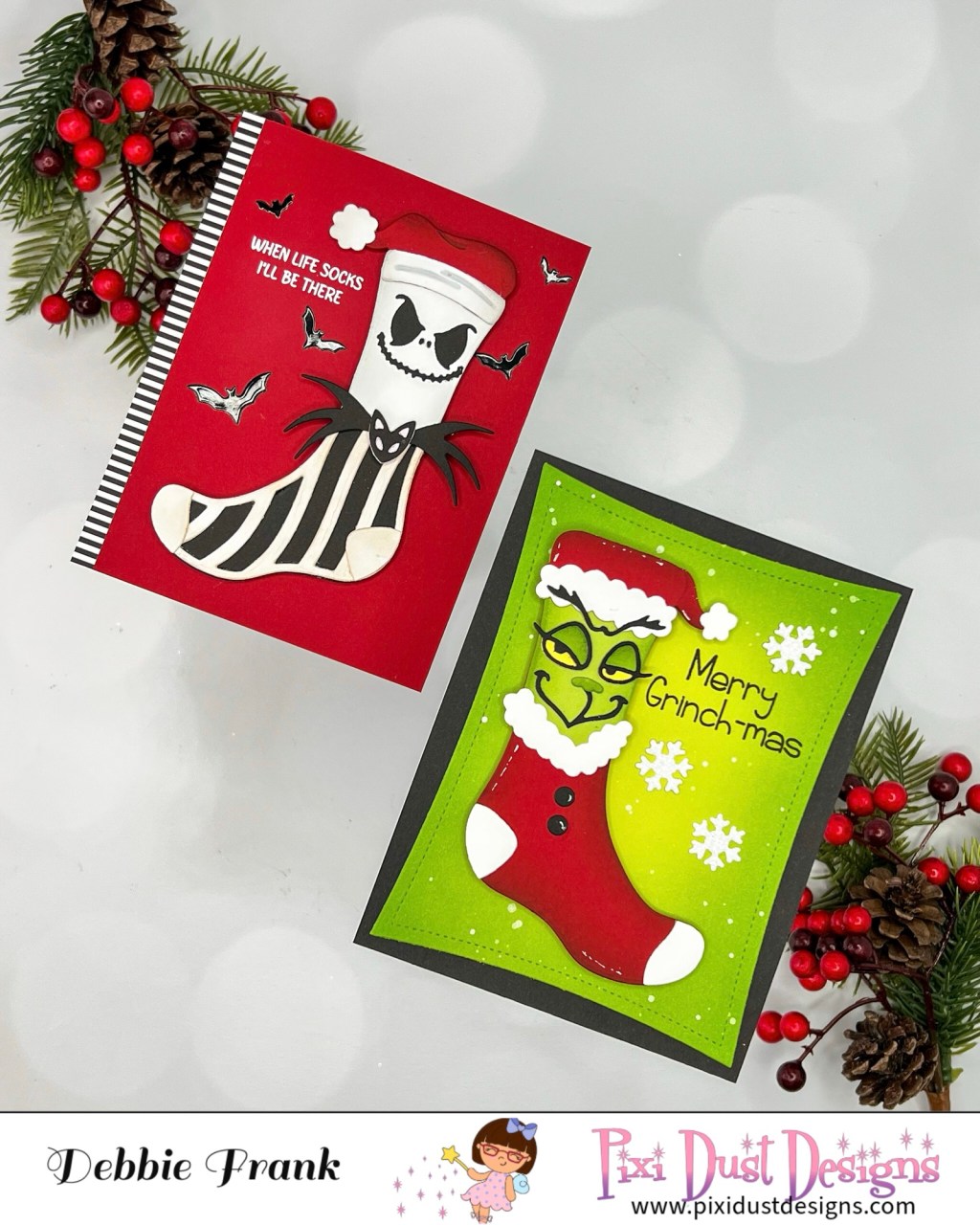 Grinch and Jack&nbsp;Socks